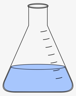 Laboratory Flasks Erlenmeyer Flask Chemistry Volumetric - Matraz De Laboratorio Dibujo