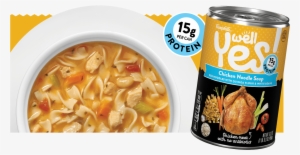 Chicken Noodle - Campbells Well Yes! Soup, Chicken Noodle - 16.2 Oz
