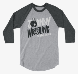 Johnny Gargano "johnny Wrestling" 3/4 Sleeve Raglan - Nurse Life Shirt | Nursing Shirt | Rn Shirt | Nurse