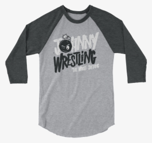 Johnny Gargano "johnny Wrestling" 3/4 Sleeve Raglan