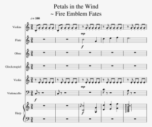 Petals In The Wind ~ Fire Emblem Fates Sheet Music - Sad Man With A Box Sheet Music