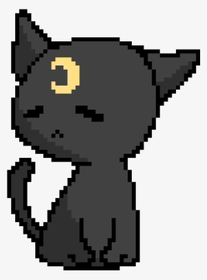 ☆luna The Kitten☆sailor Moon Fanart☆ Transp Background - Cat