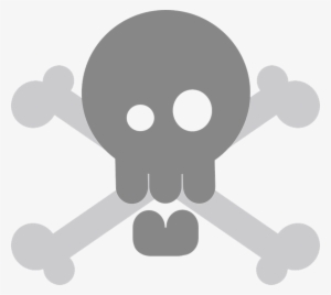 Pirate, Crossbones, Skull, Death's Skull, Fatal, Deadly - Skull And Crossbones Mousepad