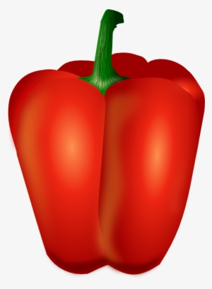 Pepper Clip Art - Animated Red Bell Pepper