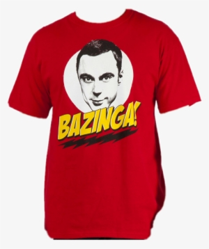 Bazinga Sheldon Sheldoncooper Sheldon Cooper Bigbangthe - Bazinga T Shirt