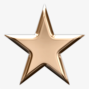 Star, Bronze, Winner, Award, Metal, Success, Metallic - Bronze Star Clip Art