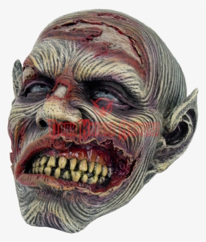 Undead Wrinkled Flesh Zombie Skull Statue Halloween