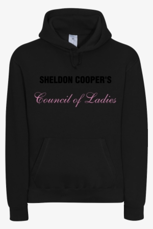 Sheldon Cooper's Council Of Ladies Sweatshirt B&c Hooded