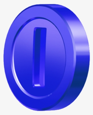 Blue Coin - Super Mario Blue Coin
