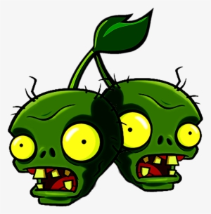 A Cherry Bomb With Zombie Heads - Manzana Plants Vs Zombies 2