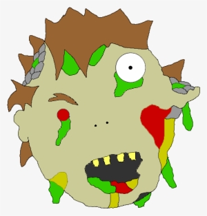 Zombie Head - Cartoon