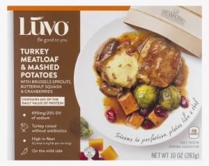 Luvo Turkey Meatloaf & Mashed Potatoes - 10 Oz