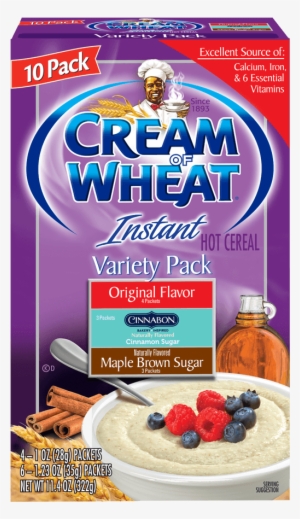 Variety Pack - Instant Cinnabon Cream Of Wheat