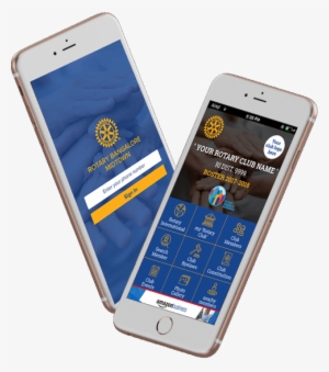 App For Rotary Clubs - Mobile Phone