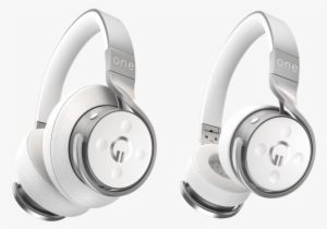 Musik One Headphones - Muzik One Wireless Over-ear Headphones - White