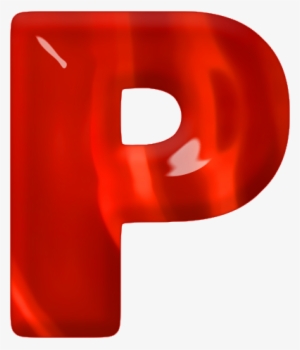 Letter P Png Download - Letter P In Red
