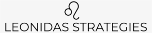 Cap Leonidas Strategies Logo Black - Logo
