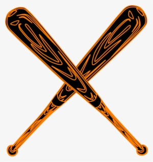 Baseball Bats Crossed Png - Baseball Bat Svg File
