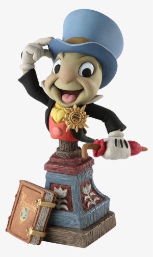 Disney Polystone Bust Jiminy Cricket - ディズニー ピノキオ ミニバスト ジミニー・クリケット 10127