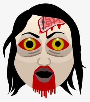 Walking Dead Zombie Dailydot - Cannibal Emoji
