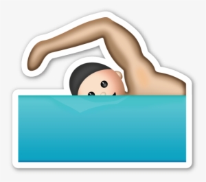 If You Are Looking For The Emoji Sticker Pack, Which - Swimming Emoji