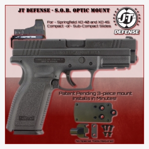 Springfield Xd 40 Or 45 Red Dot Optic Mount - Springfield Xd 45 Red Dot Sight