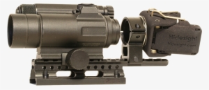 Hidesight Normal Mode Behind Aimpoint Red Dot Sight - Rifle