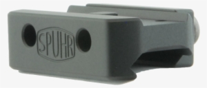 Spuhr Aimpoint Micro Mount - Height 22mm/0.866in Black