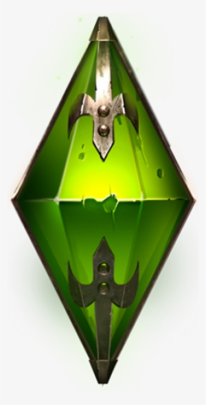171729314 The Sims Medieval Plumbob - Sims Medieval Logo Png