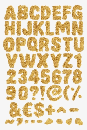 Corn Flakes Font - Candy