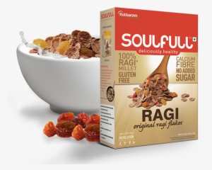 Soulfull Ragi Flakes - Soulfull Ragi Flakes- Original 300gm