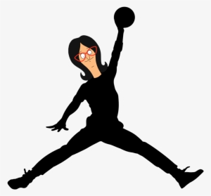 Damn Linda, Back At It Again With Those Trick Shots - Logo Michael Jordan Png