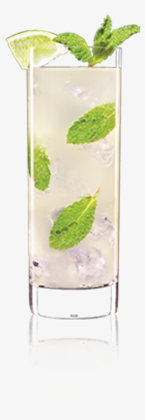 In A Tall Glass, Muddle Mint Leaves And A Lime Wedge - Lucid Absinthe