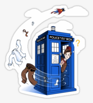 Have You Ever Thought You Need Some Doctor Who Stickers - Dr Who Dragon Ball