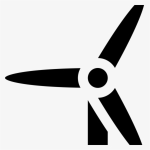 Turbine - Transparent Wind Energy Clipart