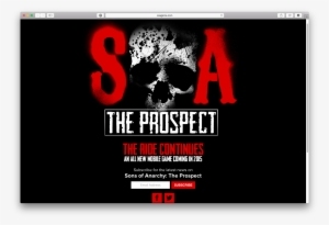 Sons Of Anarchy The Prospect - Sons Of Anarchy The Prospect Game