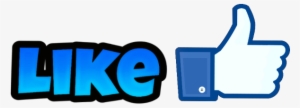 Like Likes Ok Okay Blue - Facebook Thumbs Up Icon