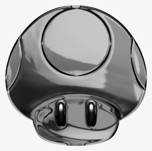 Metalmushroom - Custom Mario Mushroom Png