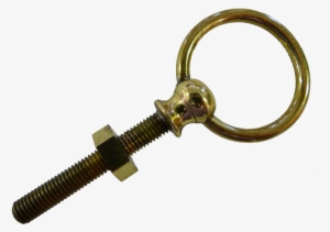 Brass Ring Bolts 55mm - Brass Ring