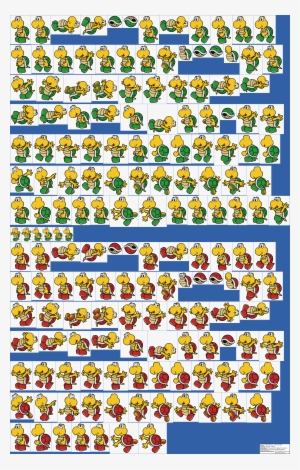 Click For Full Sized Image Koopa Troopa - Paper Mario Color Splash Koopa Troopa