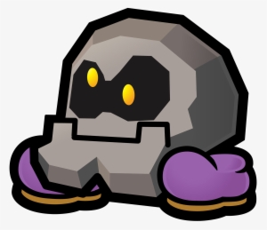 Paper Mario Bald Cleft