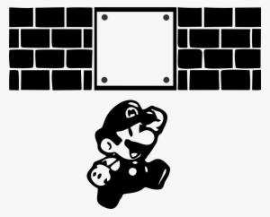 Mario - Super Mario Macbook Sticker
