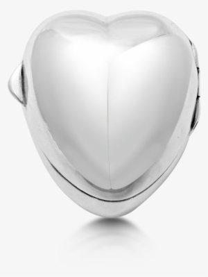 A Sterling Silver Heart Shaped Box, By Tiffany & Co