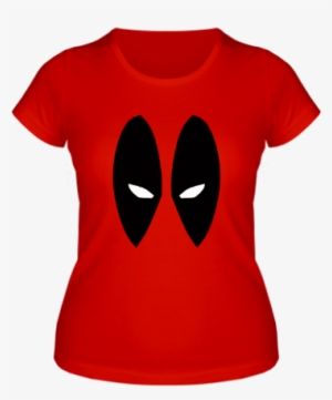 Женская Футболка Deadpool Face - T-shirt