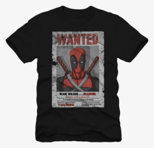 Wanted Deadpool T-shirt - Queen Tour T Shirt