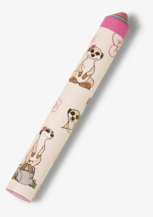 Eraser Pen Meerkat With Flower L - Stift Erdmännchen