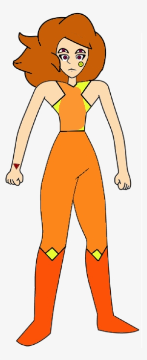 Tangerine Quartz - Cartoon