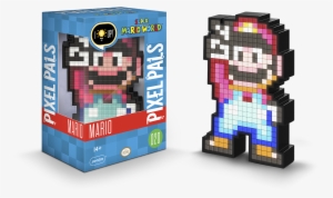 Pdp Pixel Pals Nintendo Super Mario World Mario Collectible - Super Mario Pixel Pals