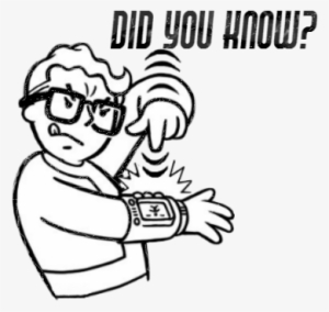Vault Boy Did You Know 1 - Cartoon