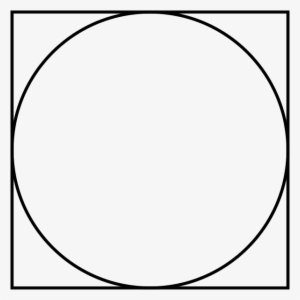File - Square-circle - Svg - Circle In Square Template